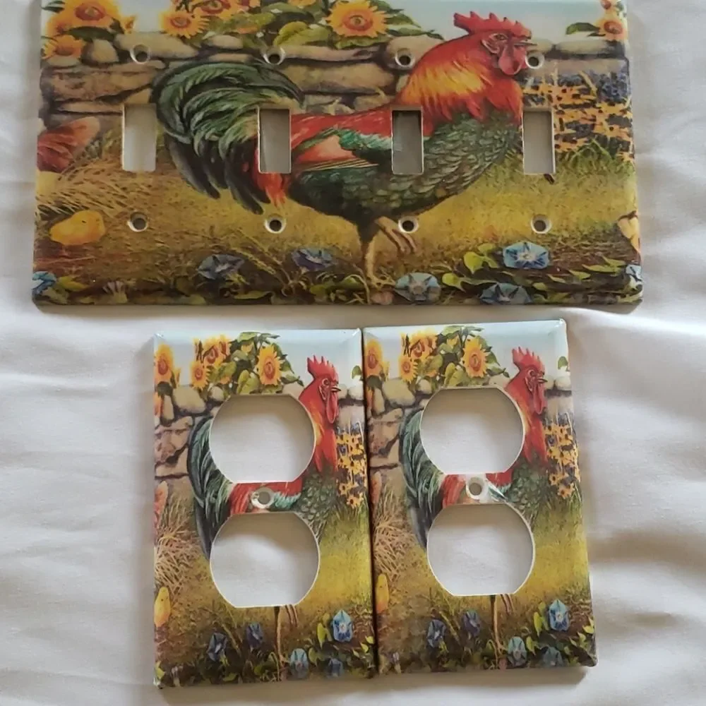4@30.00 or 20.00 Home Decor/𝅺Decorative Outlet/Switch Plates